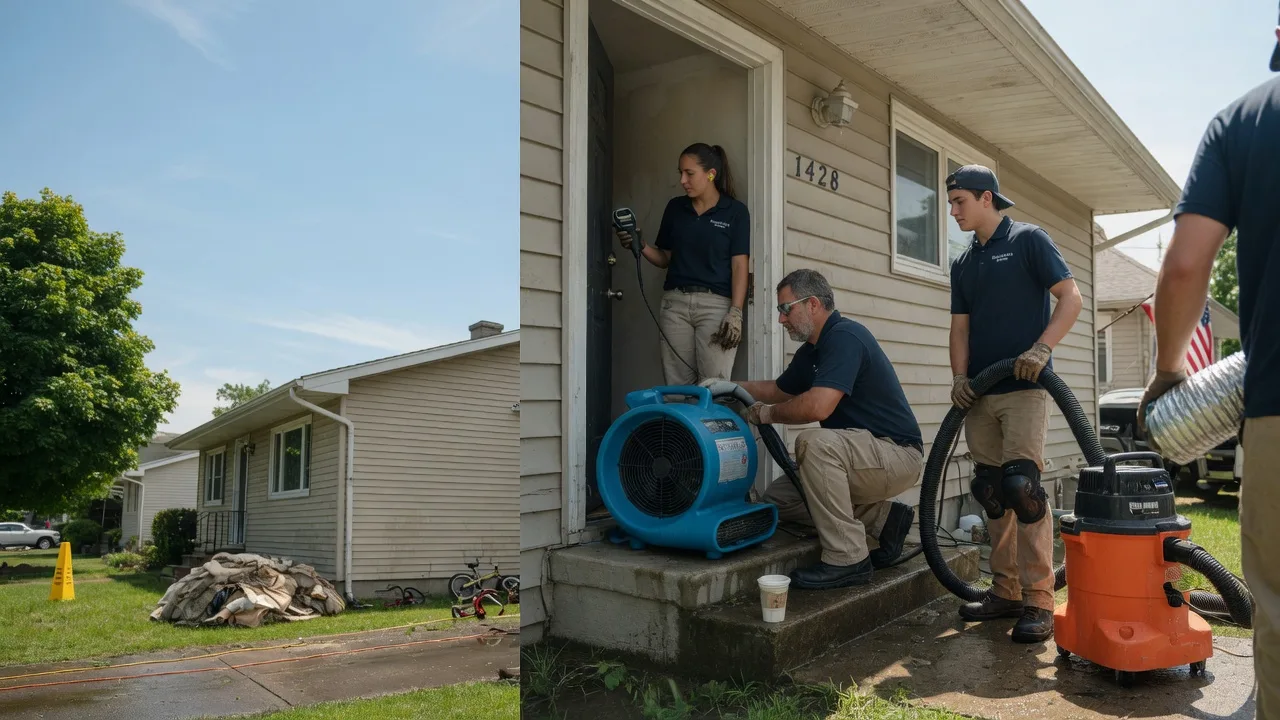 Water Damage Restoration in Arrowsmith, IL near me